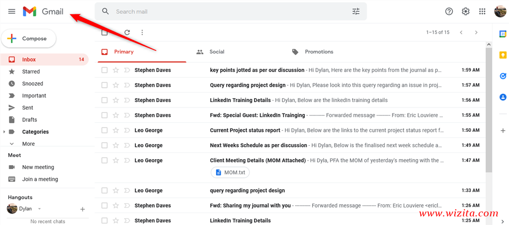 How to delete multiple emails in Gmail - Step - 1 - 1