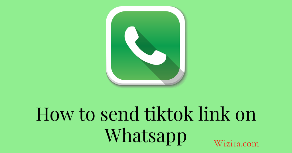 How to send tiktok link on whatsapp